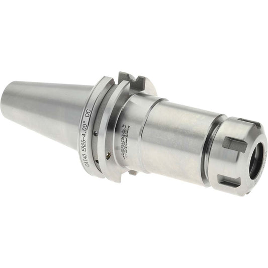 Accupro 771652 Collet Chuck 0.0390 to 0.6290" Capacity, ER25 Collet, Dual Contact Taper Shank