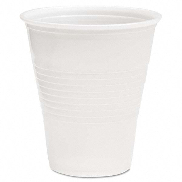 Boardwalk BWKTRANSCUP12CT Translucent Plastic Cold Cups, 12 oz, Polypropylene,1000/Carton