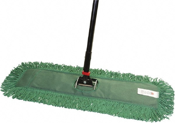 O-Cedar 26250 (4) 3-Piece 60" Long x 24" Wide Cotton & Metal Dust Mop Kits