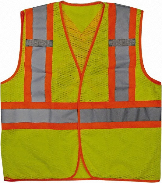 Viking U6110G-L/XL High Visibility Vest  Large & X-Large, Public Safety Vest,  ANSI Class 2