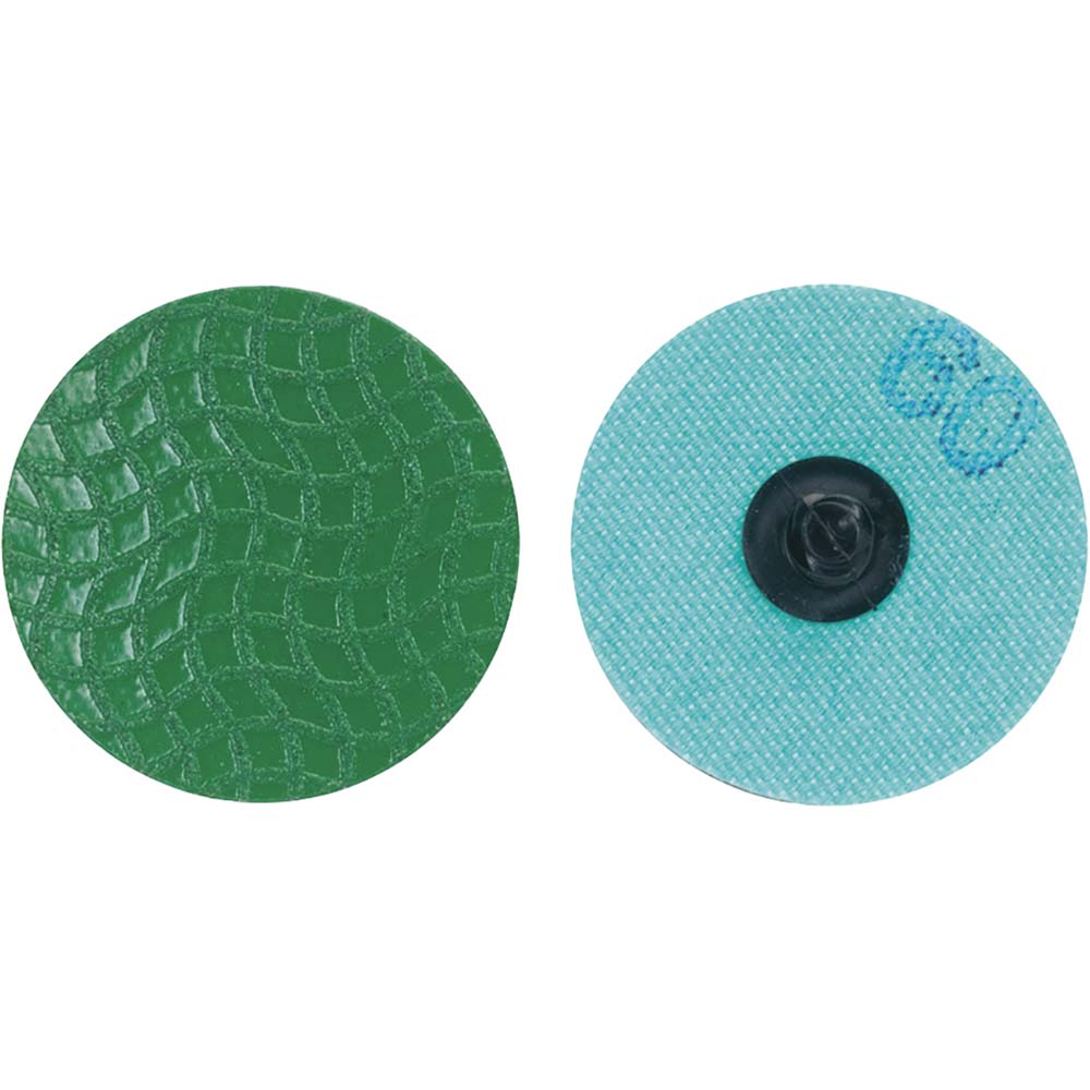 Norton 66260311781 Quick-Change Disc Type R, 2" Dia, 400 Grit, Diamond, Coated