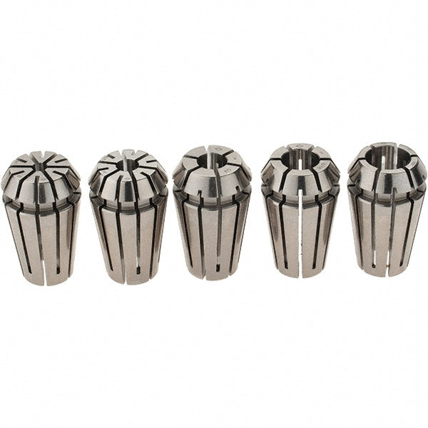 Iscar 4504162 Collet Set 5 Pc, Series ER16, 1/8 to 3/8" Capacity