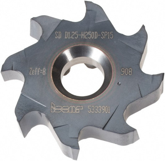 Iscar 5607647 T-Slot Milling Tip Insert SDD1.25-H250D-SP15 IC908, Carbide