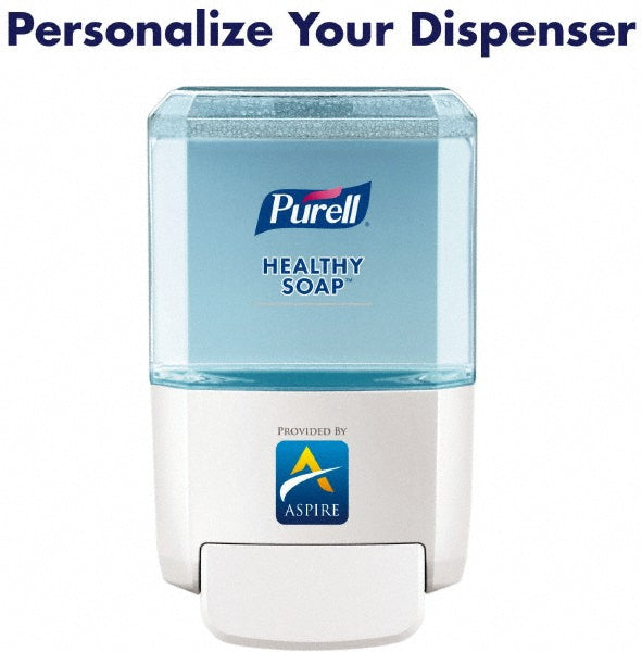 PURELL 5030-01 PURELL ES4 Manual Hand Soap Dispenser, Compatible with 1200 mL PURELL ES4 Soap Refills, White