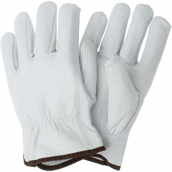 MCR Safety 36133L Size L Leather Abrasion & Puncture Resistant Work Gloves