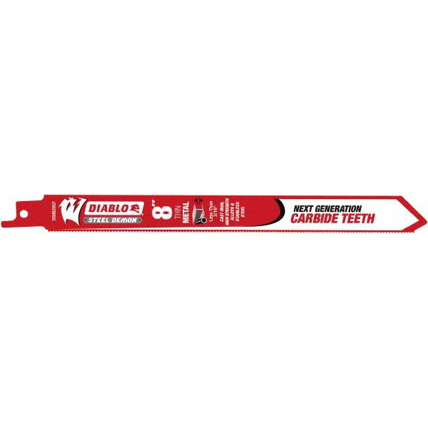 DIABLO DS0820CF Reciprocating Saw Blade Solid Carbide