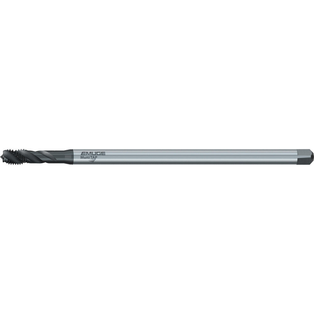 Emuge BU783200.5010 Extension Tap 5/16-18, 3 Flutes, NE2 Finish, Cobalt, Spiral Flute