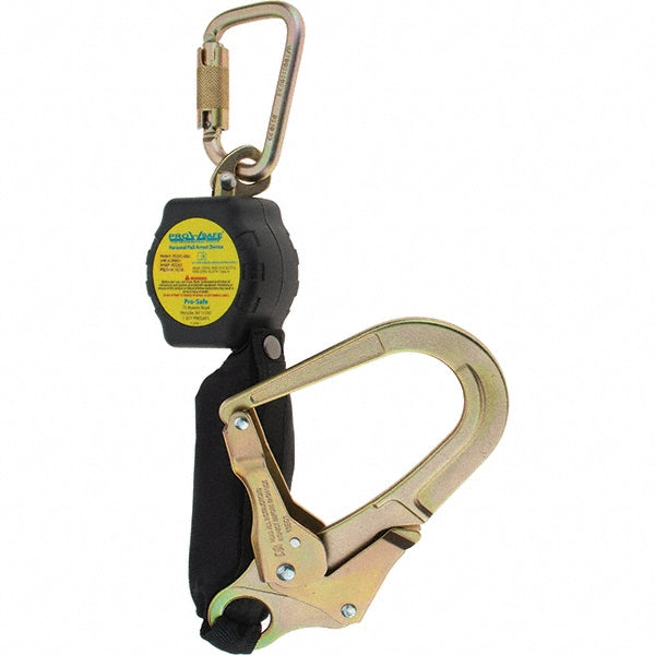 PRO-SAFE PS-SRL-6WZ Self-Retracting Lifeline 350 lb Capacity, Steel Carabiner