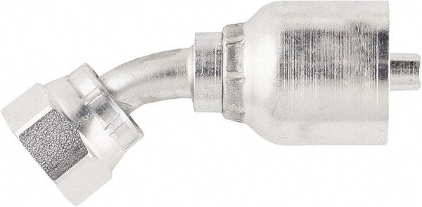 Parker PP-00538 1-7/16-12 Seal-Lok Steel Hydraulic Hose Female Seal-Lok Swivel & 45&deg Elbow