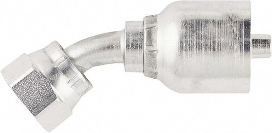 Parker PP-00538 1-7/16-12 Seal-Lok Steel Hydraulic Hose Female Seal-Lok Swivel & 45&deg Elbow