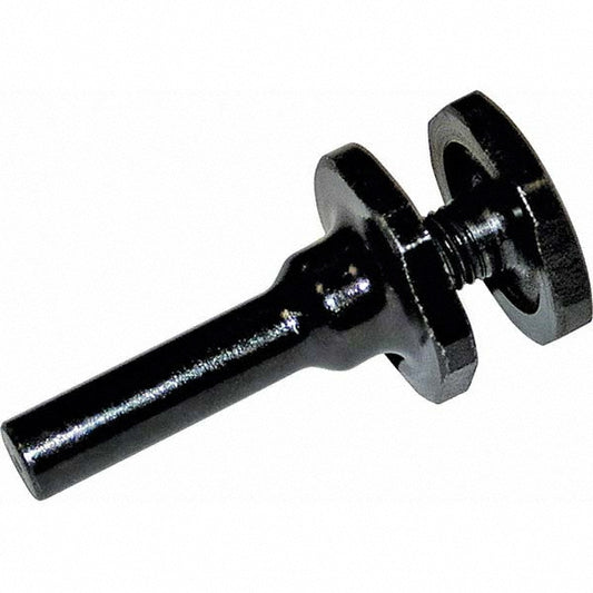 3M 7100082547 Wheel Mandrels For Hole Size (Inch) 1/4 Maximum Wheel Width (Inch) 1 For Hole Size 1/4 in Shank Diameter (Inch) 0.1200 Head/Washer Diameter (Inch) 4.3000 Overall Length (Inch) 3 Connector Type Wheel Mandrel Minimum Wheel Diameter (Inch) 2