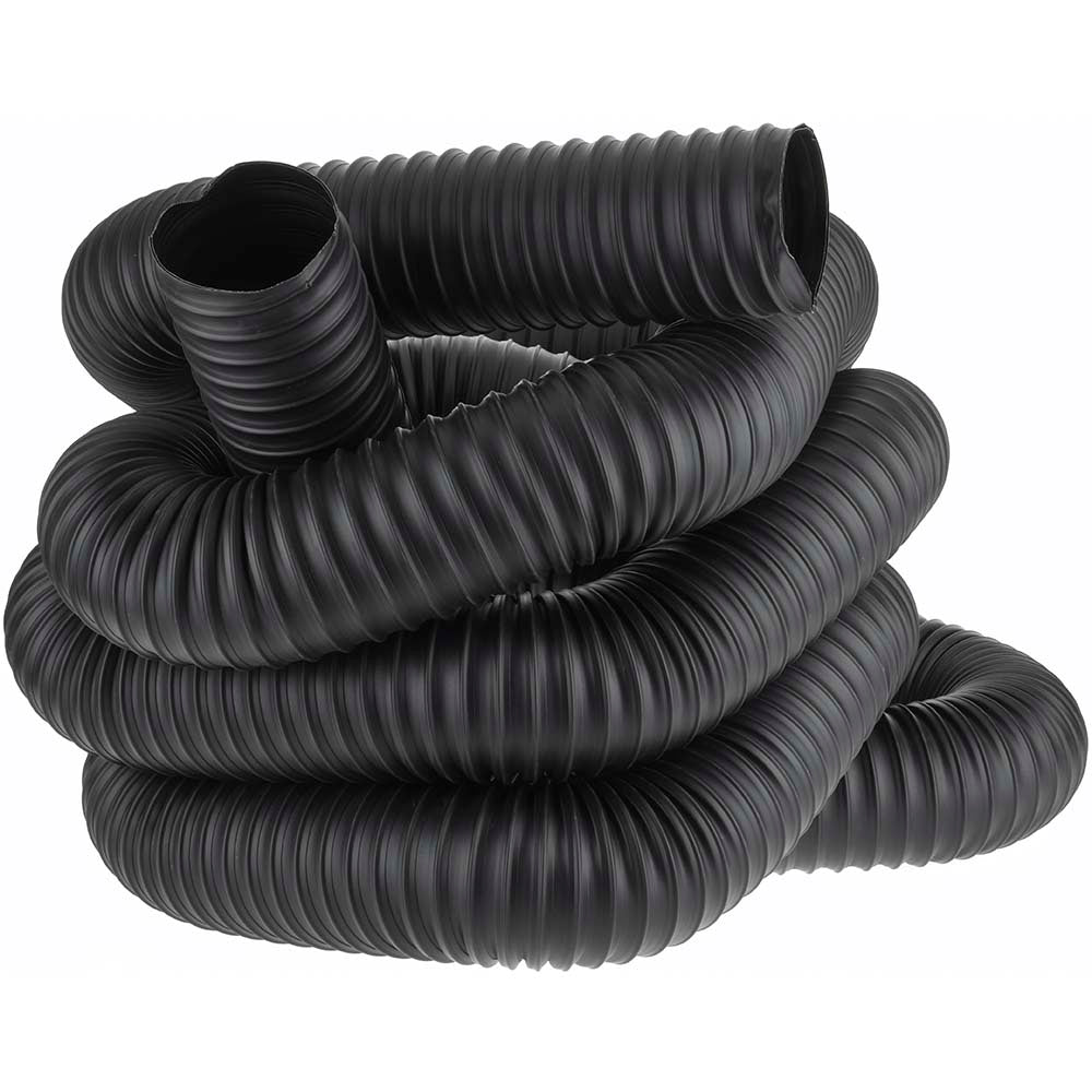 Hi-Tech Duravent 0661 0400 1025 Blower Duct Hose 4" ID, 28.00 in/Hg Vac Rating, 27.00 psi, Rubber
