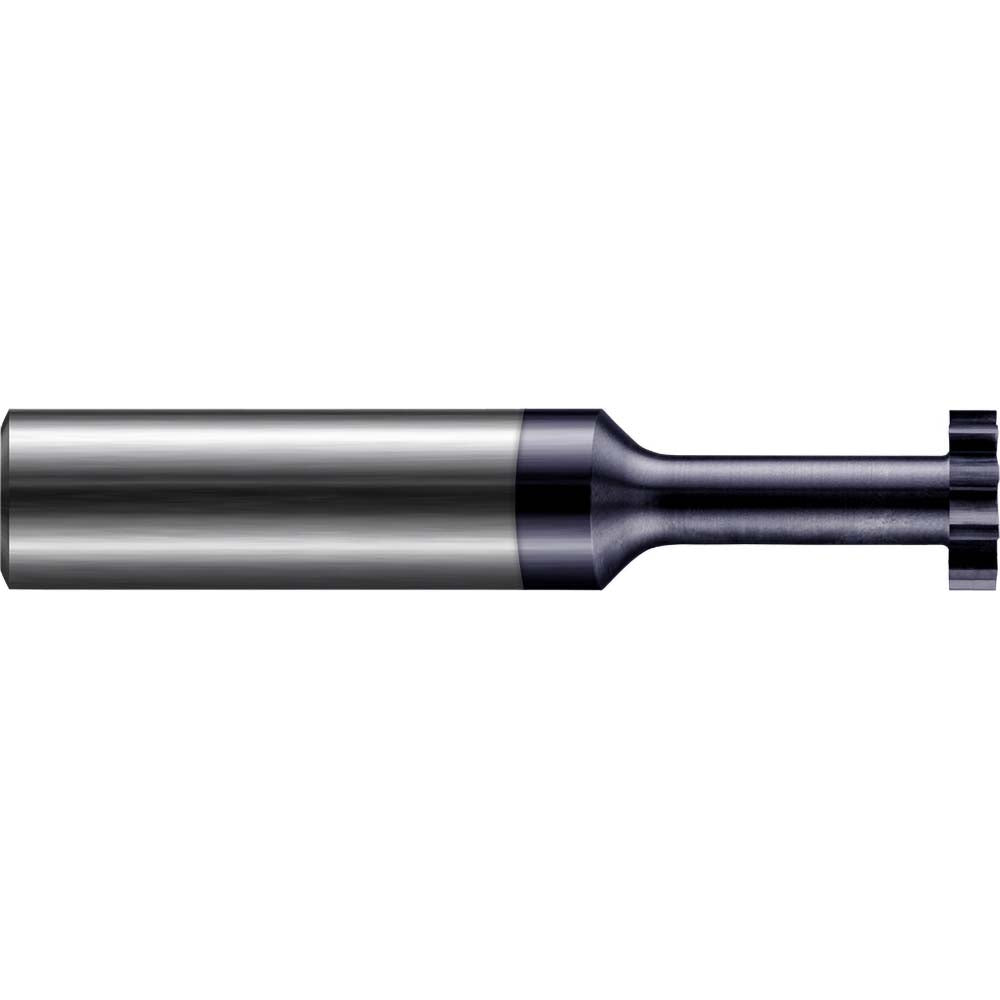 Harvey Tool 860147-C6 Woodruff Keyseat Cutter 1/4" Cut Dia, 3/64" Cut Width, 1/4" Shank Dia, Straight Tooth