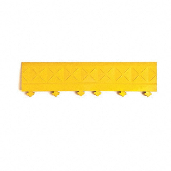 Ergo Advantage A4-Y Anti-Fatigue Modular Tile Mat Dry Environment, 18" Length, 4" Wide, 1" Thick, Yellow