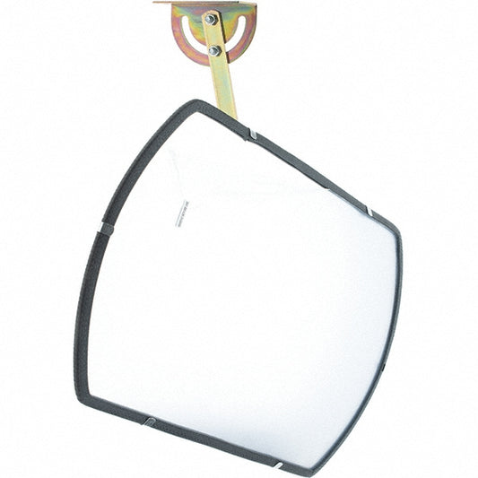 PRO-SAFE PLXR-1524 Indoor/Outdoor Rectangular Convex Safety, Traffic & Inspection Mirrors