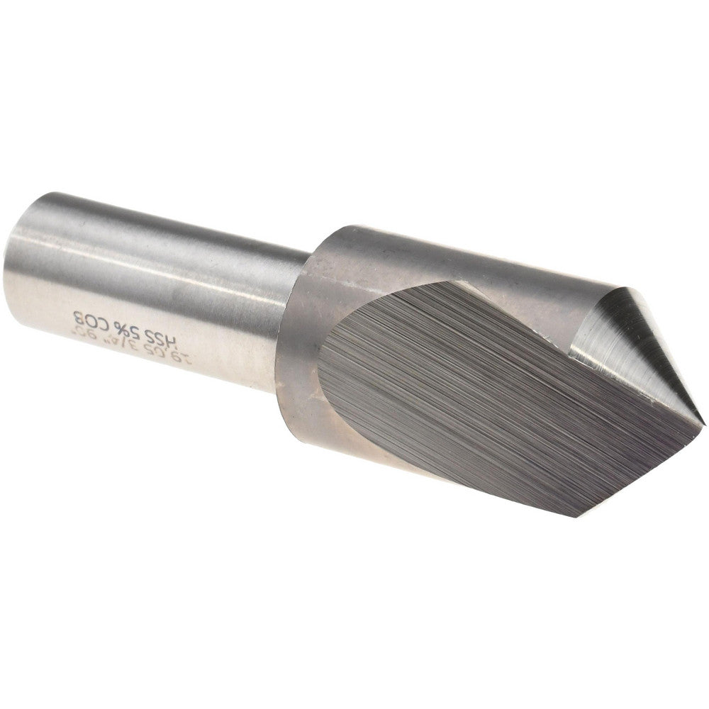 Magafor 84421190500 Countersink 3/4" Head Dia, 90.00 deg Included Angle, 1 Flute, Cobalt Steel, Right Hand Cut
