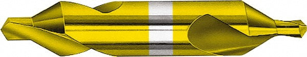Magafor 80081150100 Combo Drill & Countersink #1, 1/8" Body Dia, 118°, High Speed Steel