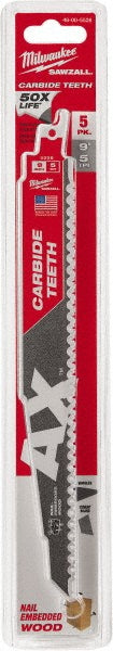 Milwaukee Tool 48-00-5526 Reciprocating Saw Blade Solid Carbide