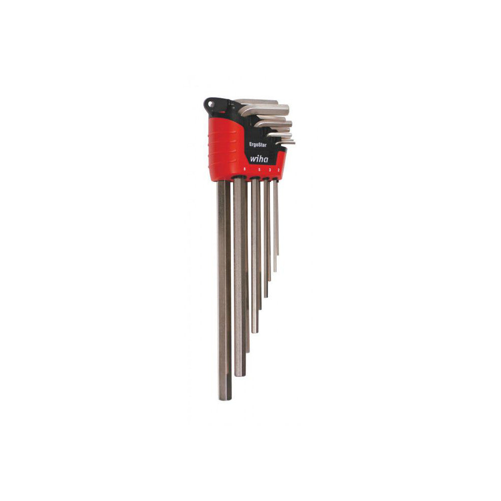 Wiha 35297 9 Piece, L-Key Long Arm Hex Key Set