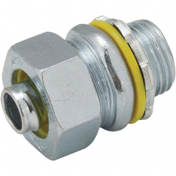 Hubbell-Raco 3402 Conduit Connector For Liquid-Tight, 1/2" Trade Size