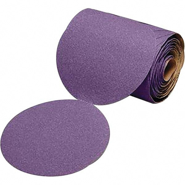 3M 7100145417 5" Dia PSA Disc Roll 320 Grit, Premium Ceramic Alumina