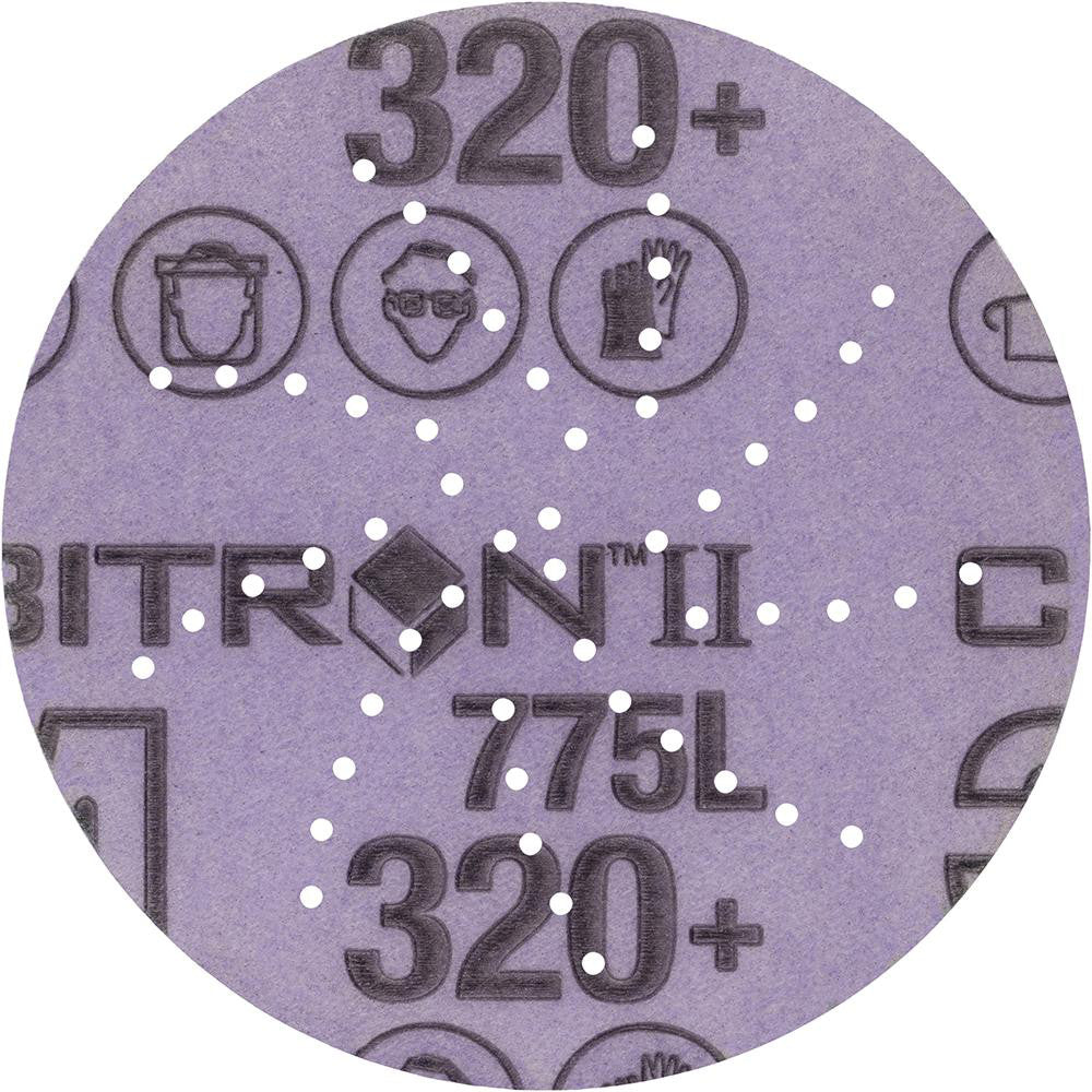 3M 7100145433 Hook & Loop Disc 3" Dia, 320 Grit, Coated, Precision Shaped Ceramic
