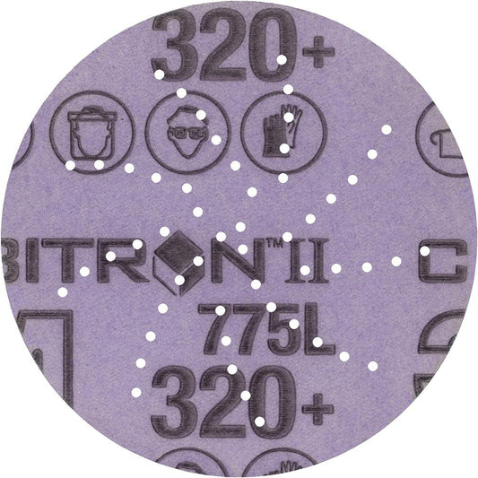 3M 7100145433 Hook & Loop Disc 3" Dia, 320 Grit, Coated, Precision Shaped Ceramic
