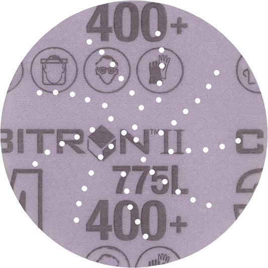 3M 7100145452 Hook & Loop Disc 3" Dia, 400 Grit, Coated, Precision Shaped Ceramic