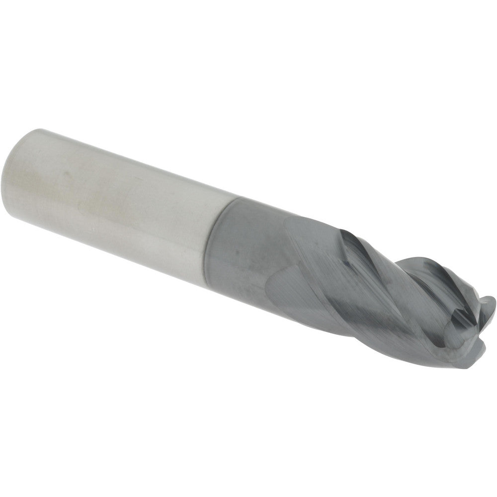Accupro 95169887 Corner Radius End Mill 3/4" Dia, 1-1/4" LOC, 38 deg Helix, Corner Radius End, Centercutting Series HS