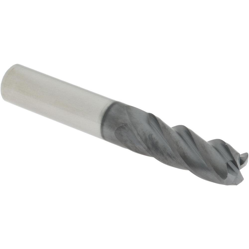 Accupro 310226 Corner Radius End Mill 3/8" Dia, 1" LOC, 38 deg Helix, Corner Radius End, Centercutting Series HS