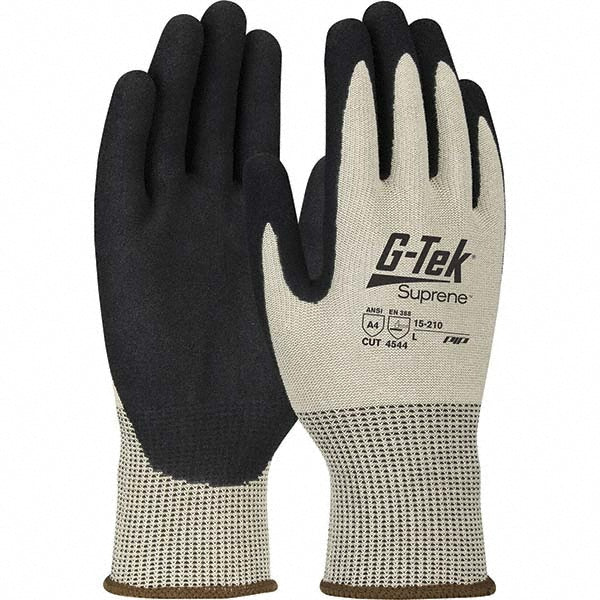 PIP 15-210/L Cut, Puncture & Abrasion-Resistant Gloves G-Tek® 15-210, Size Large, ANSI Cut A4, ANSI Puncture 4, Nitrile, Suprene