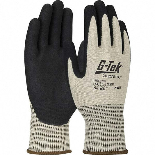 PIP 15-210/L Cut, Puncture & Abrasion-Resistant Gloves G-Tek® 15-210, Size Large, ANSI Cut A4, ANSI Puncture 4, Nitrile, Suprene