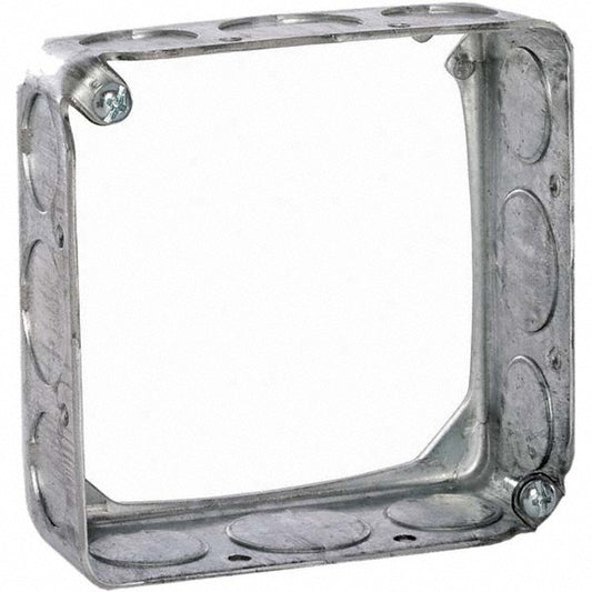 Hubbell-Raco 203 4" Square Extension Ring Steel