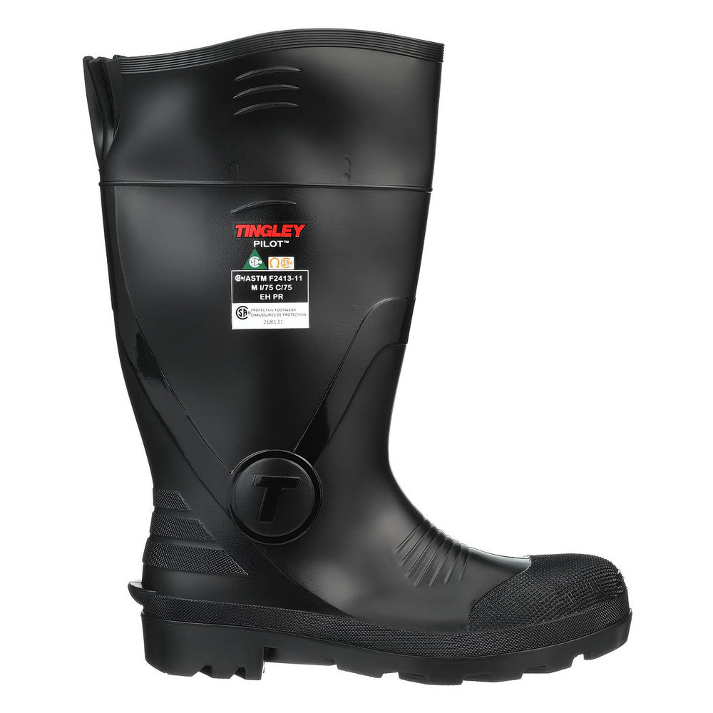 Tingley 31341.08 Work Boot Size 8, Polyvinylchloride, Steel Toe, Knee Boot