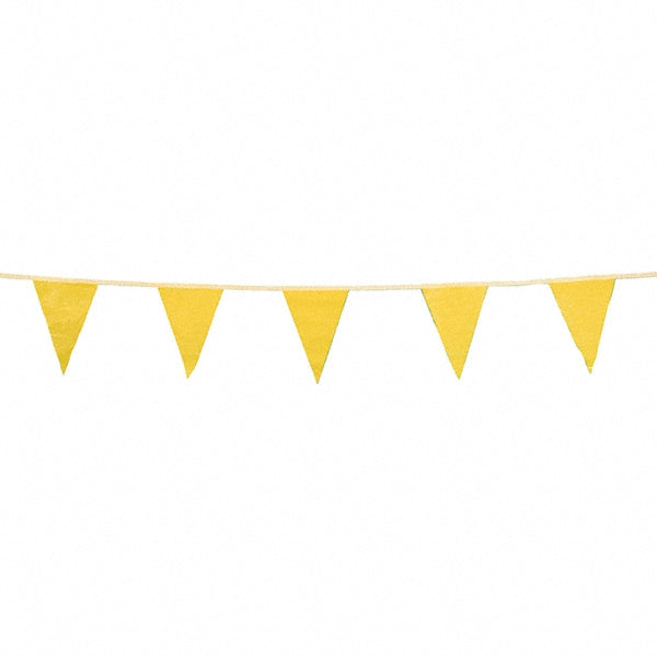 PRO-SAFE 03-405 Pennants Pennant Length (Inch) 18  Pennant Width (Inch) 12  Tensile Strength (Lb./Inch) 107
