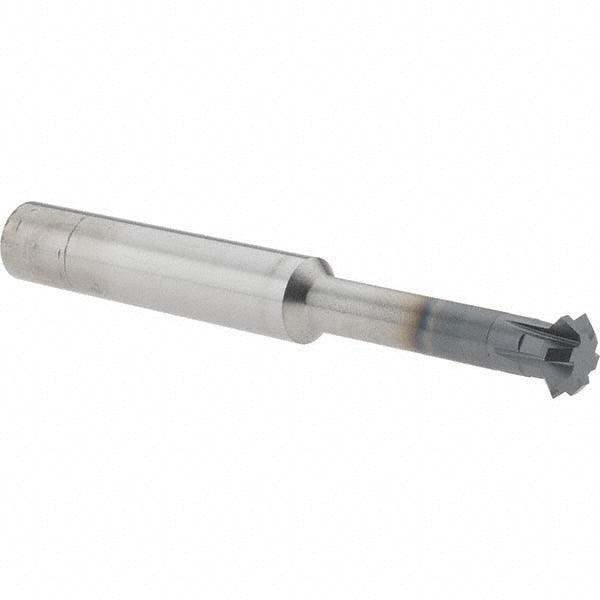 Accupro 31555675 Double Angle Milling Cutter 90 &deg, 1/2" Cut Dia, 0.187" Cut Width, 1/2" Shank Dia, Solid Carbide