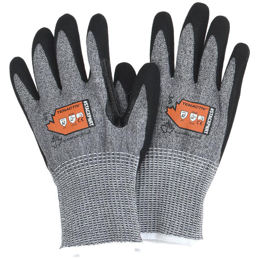 Superior Glove Works STACXPNRT-9 Cut, Puncture & Abrasion-Resistant Gloves Superior Glove Works STACXPNRT, Size Large, ANSI Cut A7, ANSI Puncture 4, Micropore Nitrile, Engineered Yarn