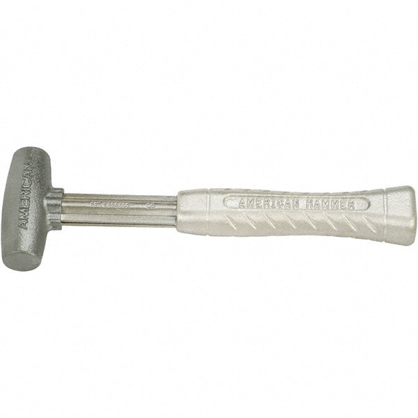 American Hammer AM15ALAG Non-Marring Hammer 24 oz, 1-3/4" Face Dia, Aluminum Head