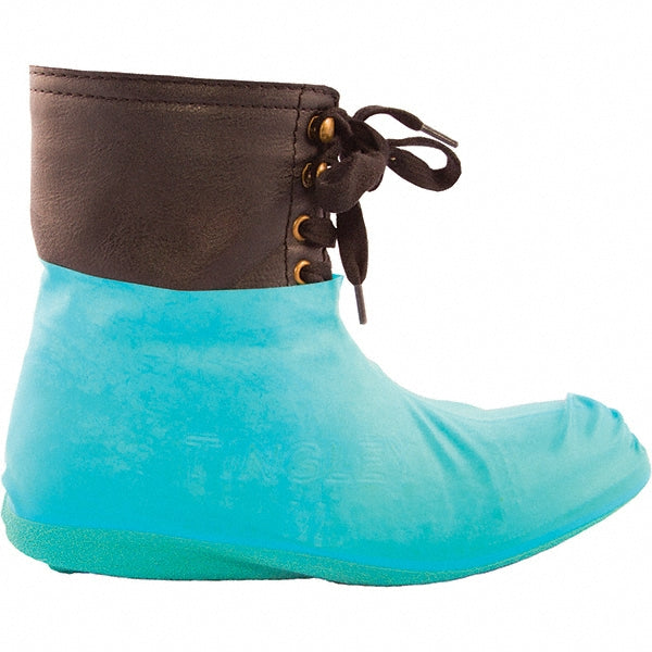 Tingley 6336.LG Shoe Cover Water-Resistant, Latex, Blue