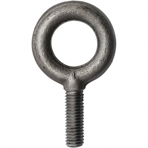 Campbell 7100223 Fixed Lifting Eye Bolt With Shoulder, 1,400 lb Capacity, 3/8-16 Thread, Grade C-1030 Forged Steel