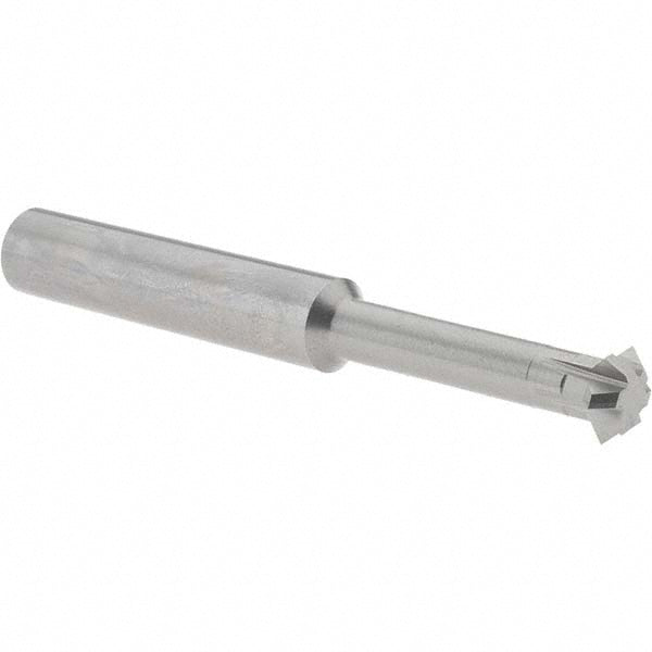 Accupro 31654775 Double Angle Milling Cutter 90 &deg, 1/2" Cut Dia, 0.187" Cut Width, 1/2" Shank Dia, Solid Carbide