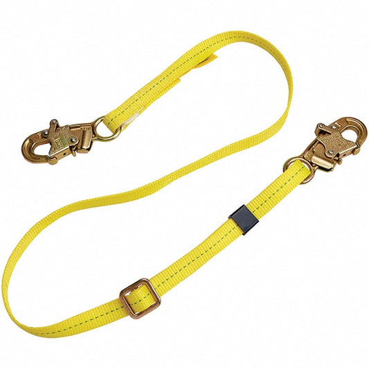 DBI-SALA 7100241701 Lanyards & Lifelines Load Capacity 310lb  Type Positioning & Restraint Lanyard  Length (Inch) 72  Anchorage End Connection Snap Hook  Harness Connection Steel Snap Hook  For Arc Flash Work No