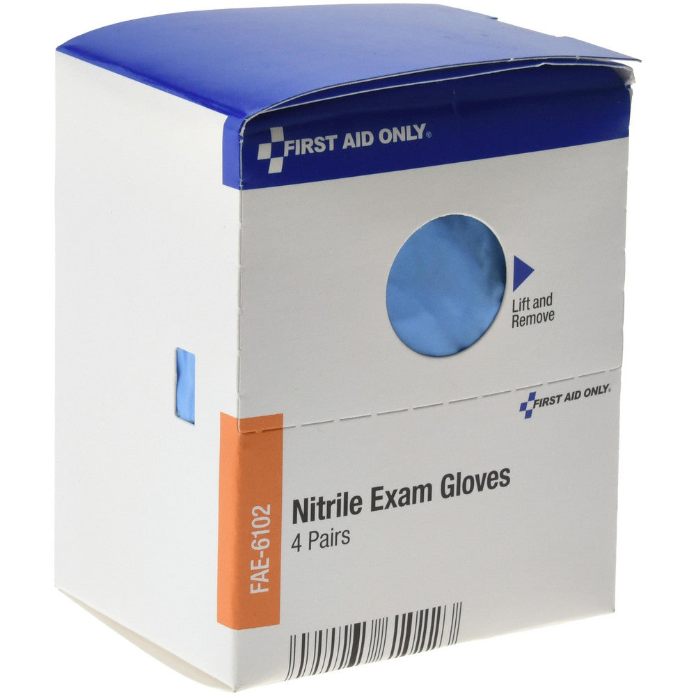 First Aid Only FAE-6102 Disposable Gloves Size Large, 2 mil, Nitrile