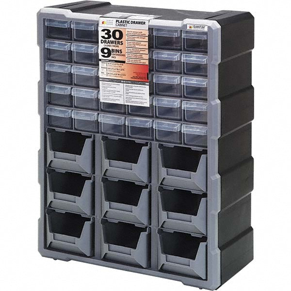 Quantum Storage PDC-930BK 39 Drawer, Small Parts Drawer Cabinet System