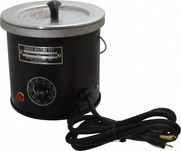 WAAGE WP2A-19-1 1 Qt, 3-1/2" Deep, 150 to 450&degF, Dip Coat Pot