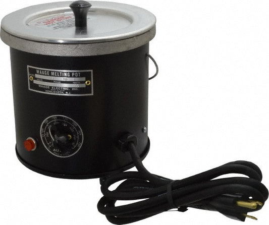 WAAGE WP2A-19-1 1 Qt, 3-1/2" Deep, 150 to 450&degF, Dip Coat Pot
