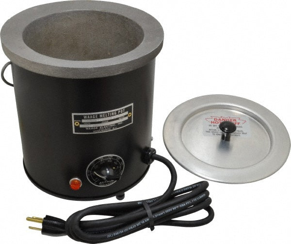 WAAGE WP4A-19-1 2 Qt, 5" Deep, 150 to 450&degF, Dip Coat Pot