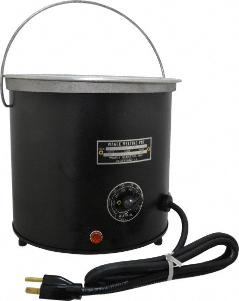 WAAGE WP8A-19-1 1 Gal, 5-1/2" Deep, 150 to 450&degF, Dip Coat Pot
