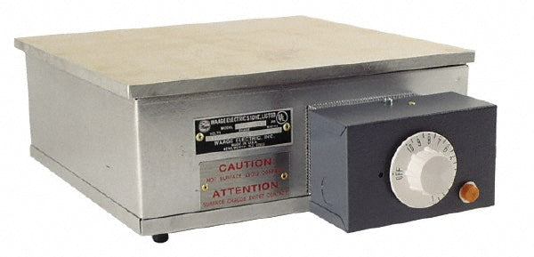 WAAGE 912-5-1 12" Long x 9 Wide x 6" High, 115 Volt Hot Plate