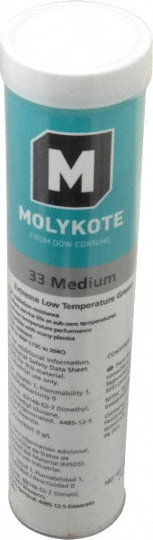 Dupont 4016034 Low Temperature Grease 14.1 oz Cartridge, Lithium & Phenylmethyl Silicone